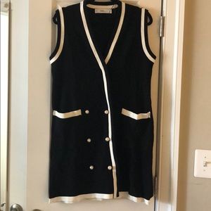 Zara Blazer Cardigan NBW with pearl accent!